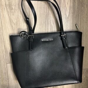 Michael Kors Black Saffiano Leather Tote